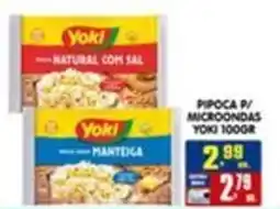Higa's Supermercado Pipoca p/ microondas yoki 100gr oferta