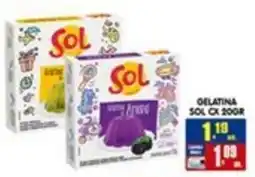 Higa's Supermercado Gelatina sol cx 200g oferta
