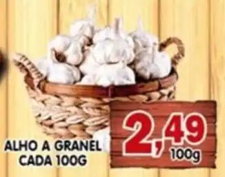 Higa's Supermercado alho a granel oferta