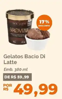 Oba Hortifruti Gelatos Bacio Di Latte oferta