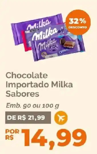 Oba Hortifruti Chocolate importado milka sabores oferta