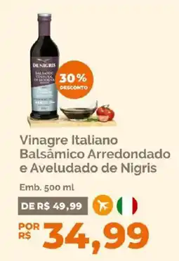 Oba Hortifruti Vinagre Italiano Balsâmico Arredondado e Aveludado de Nigris oferta