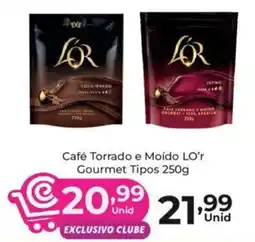 Comercial Esperança Café Torrado e Moído LO'r Gourmet Tipos oferta