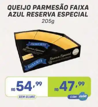 Queijo parmesão faixa azul reserva especial