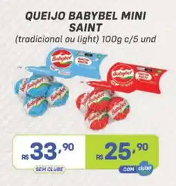 Prezunic Queijo babybel mini saint oferta