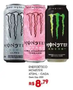 Bistek Supermercados Energético monster oferta