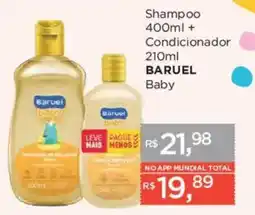Supermercados Mundial Shampoo baruel baby oferta