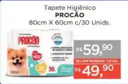 Supermercados Mundial Tapete Higiênico Procaão oferta