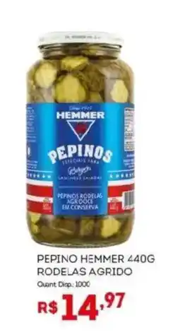 Bistek Supermercados Pepino hemmer rodelas agrido oferta