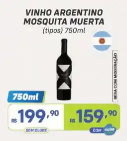 Prezunic vinho argentino mosquita muerta oferta