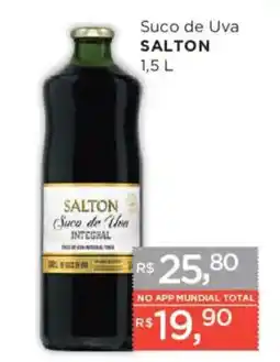 Supermercados Mundial Suco de Uva Salton oferta
