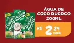 Bahamas Supermercados Água de coco ducoco oferta