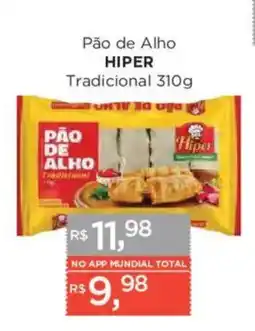 Supermercados Mundial Pão de Alho Tradicional oferta