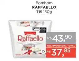 Supermercados Mundial Bombom raffaello oferta