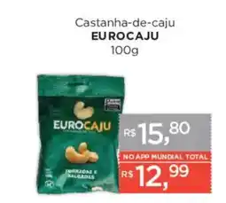 Supermercados Mundial Castanha-de-caju eurocaju oferta