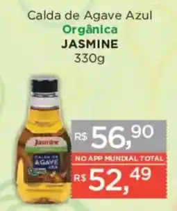 Supermercados Mundial Calda de Agave Azul Orgânica Jasmine oferta
