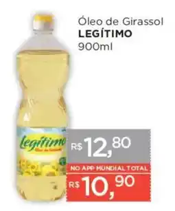 Supermercados Mundial Óleo de girassol legítimo oferta
