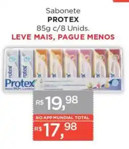 Supermercados Mundial Sabonete protex oferta
