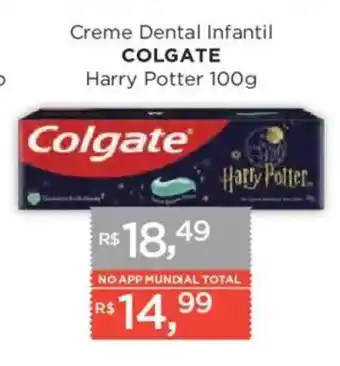 Supermercados Mundial Creme Dental Infantil Colgate Harry Potter oferta