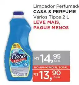 Supermercados Mundial Limpador Perfumado Casa & Perfume oferta