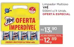 Supermercados Mundial Limpador Multiuso ypê oferta