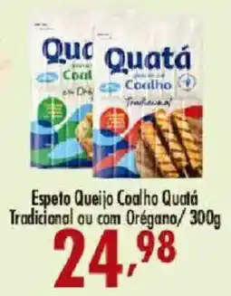 Confiança Supermercados Espeto Queijo Coalho Quatá oferta