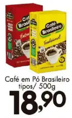 Confiança Supermercados Café em Pó Brasileiro oferta