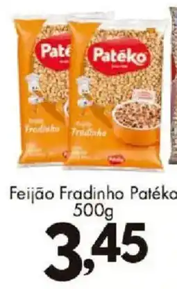 Confiança Supermercados Feijão Fradinho Patéko oferta