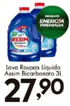Confiança Supermercados Lava Roupas Líquido Assim Bicarbonato oferta