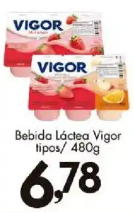 Confiança Supermercados Bebida Láctea Vigor oferta