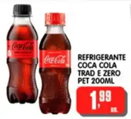Higa's Supermercado Refrigerante coca cola trad e zero oferta