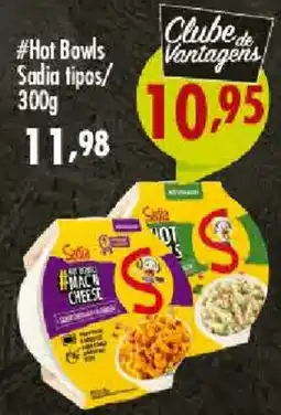 Confiança Supermercados Hot bowls sadia tipos oferta