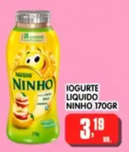 Higa's Supermercado Iogurte liquido ninho oferta