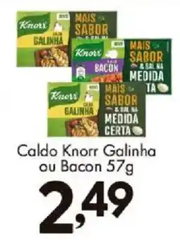 Confiança Supermercados Caldo Knorr Galinha ou Bacon oferta