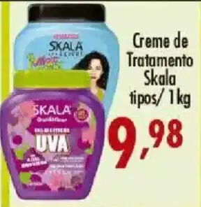 Confiança Supermercados Creme de tratamento skala tipos oferta