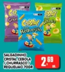 Higa's Supermercado Salgadinho cristal cebola / churrasco / requijão oferta