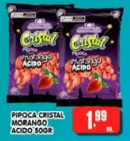 Higa's Supermercado Pipoca cristal morango acido oferta