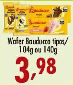 Confiança Supermercados Wafer Bauducco tipos oferta