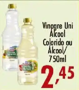 Confiança Supermercados Vinagre Uni Alcool Colorido ou Alcool oferta