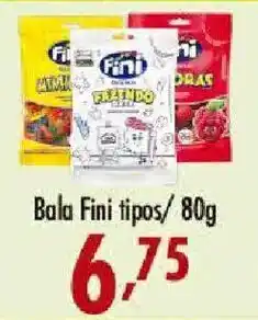 Confiança Supermercados Bala Fini tipos oferta