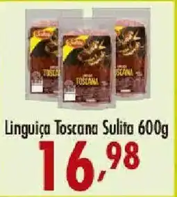 Confiança Supermercados Linguiça Toscana Sulita oferta