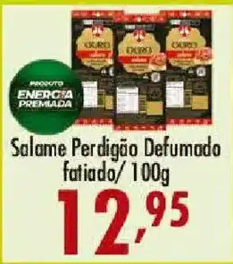 Confiança Supermercados Salame Perdigão Defumado fatiado oferta