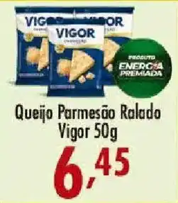 Confiança Supermercados Queijo Parmesão Ralado Vigor oferta