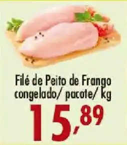 Confiança Supermercados Filé de Peito de Frango oferta