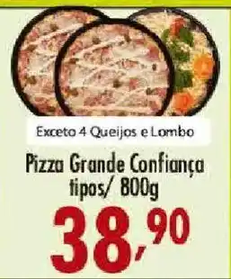 Confiança Supermercados Pizza grande confiança oferta