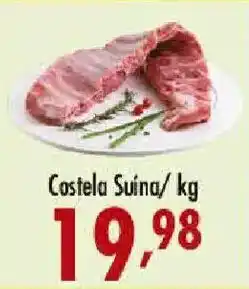 Confiança Supermercados Costela Suína oferta