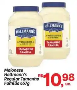 Fort Atacadista Maionese hellmann's regular tamanho família oferta