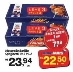 Fort Atacadista Macarrão Barilla Spaghetti LV 3 PG 2 oferta
