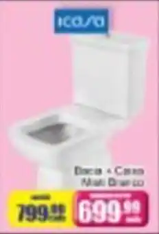 Mauro Center Bacia + Cisterna Matt Branco oferta