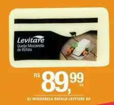 DB Supermercados Levitare - qj mussarela bufala oferta